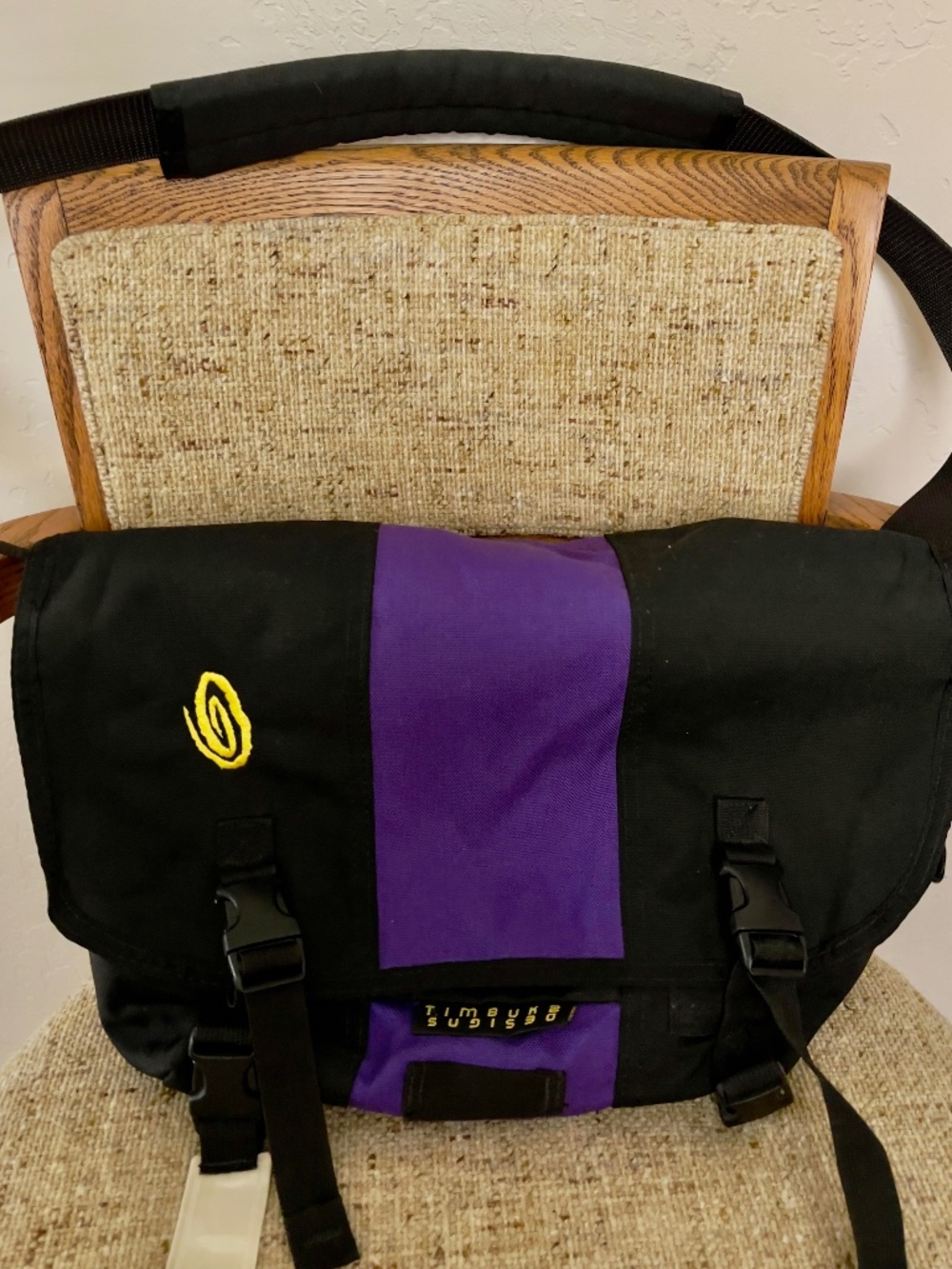 Timbuk2 Messenger Bag - classic black & purple